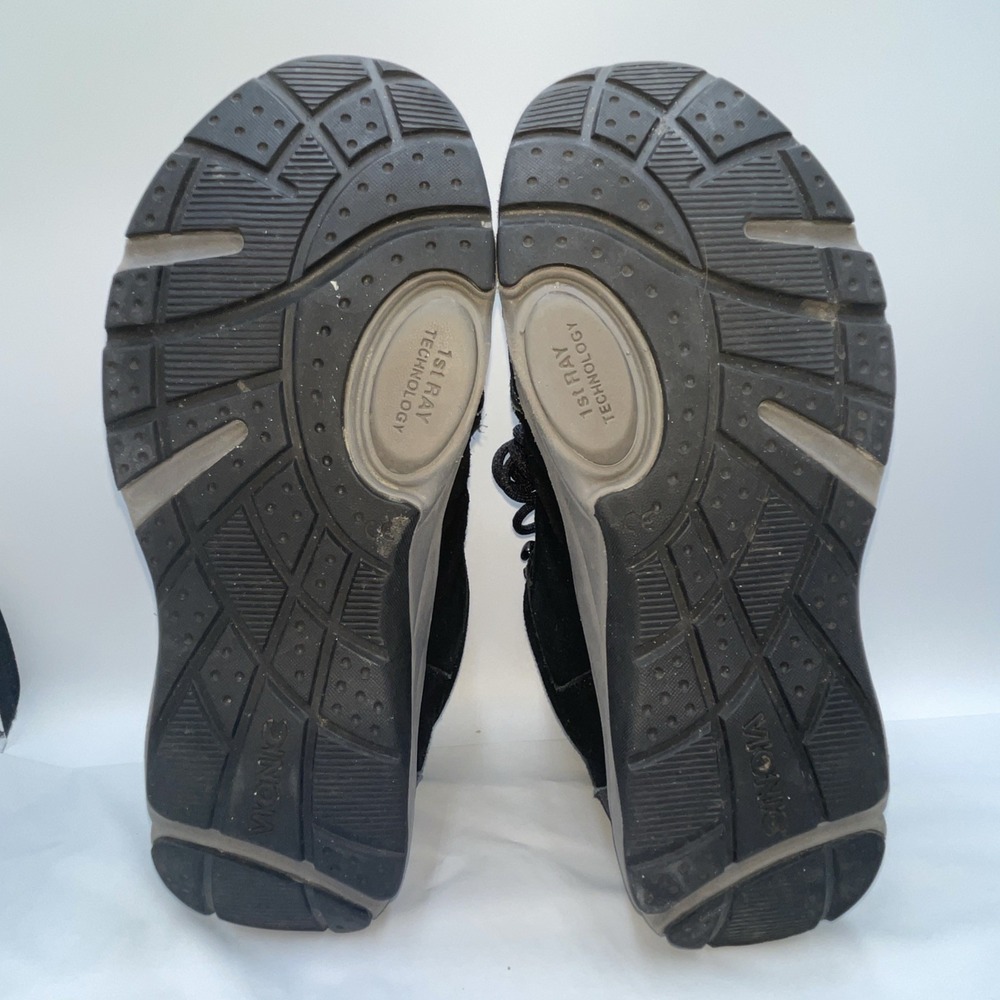 VIONIC 3105 Cypress 9168 Black Mesh Suede Performance Hiking Trail Boots W8 - Picture 9 of 11